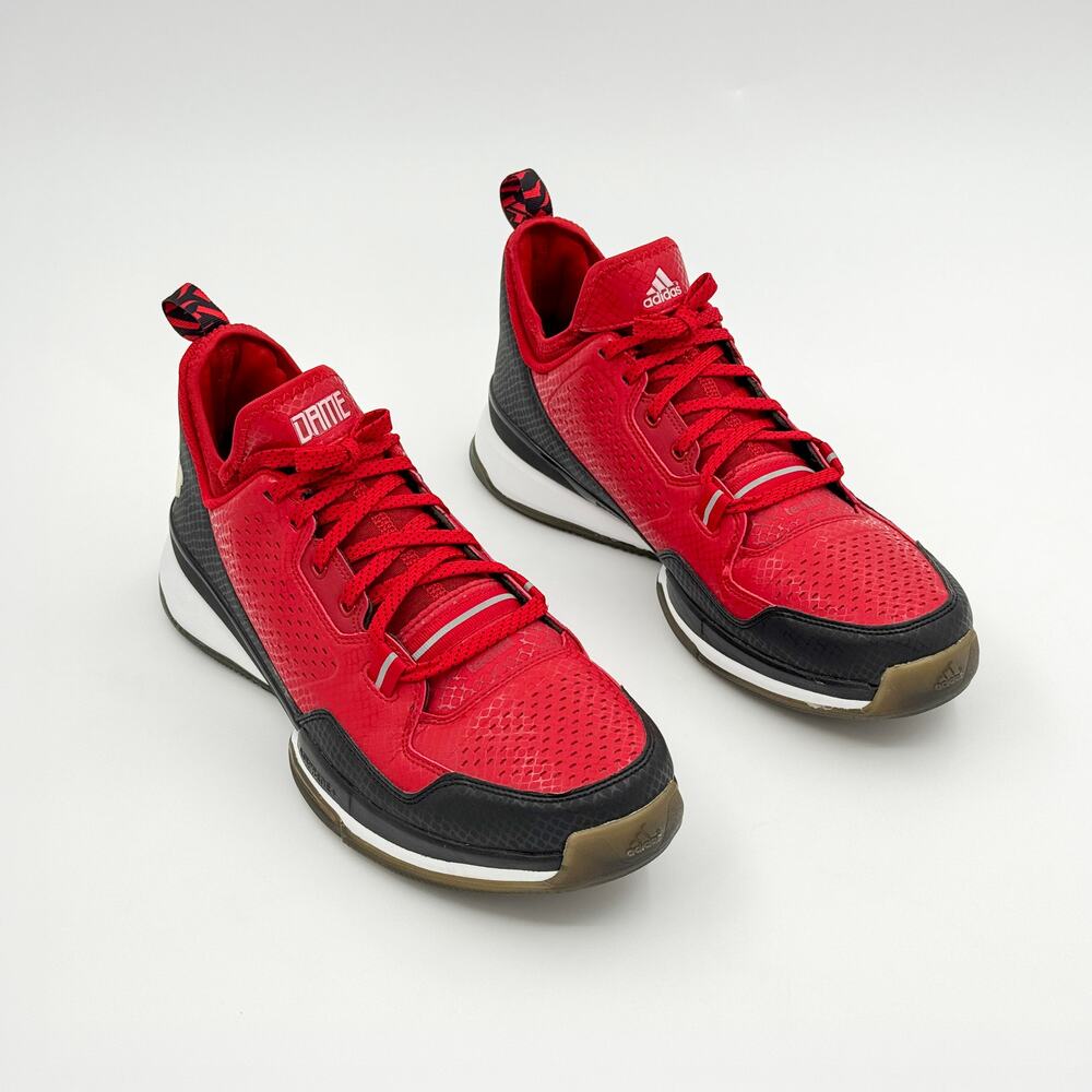 adidas D Lillard 1 Collegiate Red Dame Deadstock Men's 14.5 S85765 2015 Release